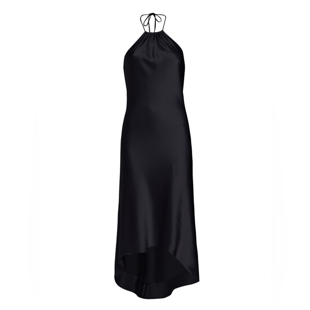 Alice + Olivia's Rayni black midi-dress
